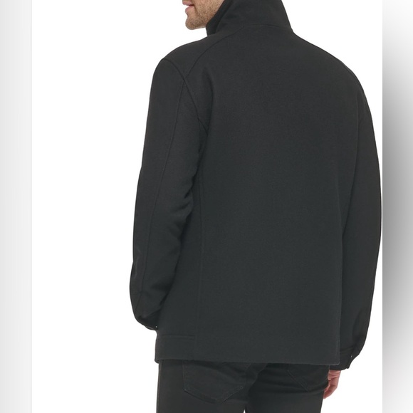 Cole Haan Men's Black Wool Field Jacket - Picture 5 of 16